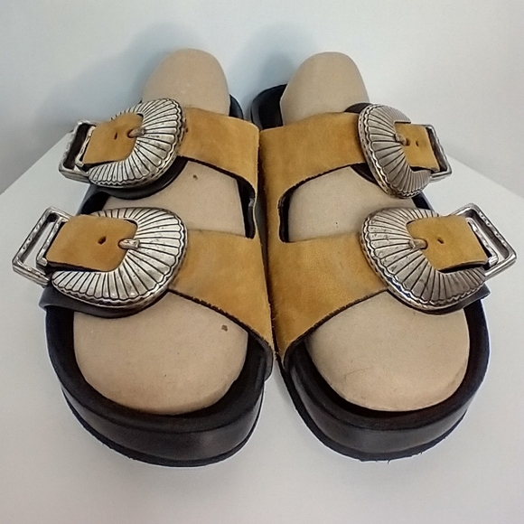 SANDRO WESTERN STYLE SANDALS - Picture 1 of 9